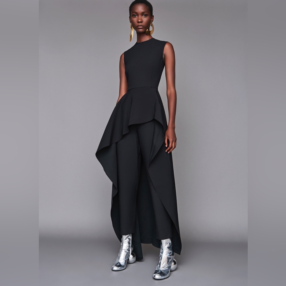 Soraya Black Jumpsuit by Solace London Size 8R